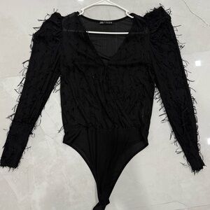 Black  bodysuit